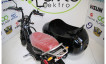 Arabalı elektrik motosiklet “Barbie-3” (üçyerli)